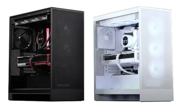 PC personalizado de alto rendimiento con iluminación RGB, diseño profesional y hardware de última generación, ideal para gaming y trabajo exigente