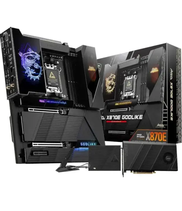 Torre gamer con iluminación RGB y diseño futurista