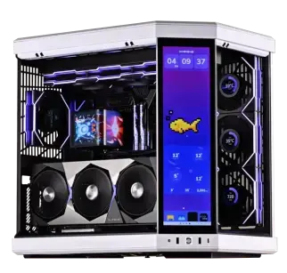 Ordenador gaming extremo con refrigeración líquida y componentes de última generación