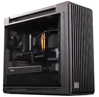 PC profesional silencioso con refrigeración avanzada y hardware fiable